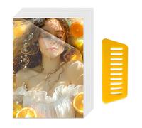 SULIUDAJI 50 Piezas Películas Laminadas Autoadhesivas A6 10.4×15.4cm Películas Laminadas Autoadhesivas Impermeables Transparente Brillante para Tarjetas de Visita Pegatinas Fotográficas