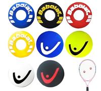 SULIUDAJI 8 Piezas Antivibrador Raqueta Tenis, Amortiguador Raqueta Tenis de Silicona, Divertido Amortiguador de Vibración Tenis para Jugadores de Tenis, Accesorios Tenis para Raqueta Bádminton Squash