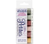 Sulky Sampler 12wt Cotton Petites 6/Pkg-Porch Welcome Rosewood Manor Assortment