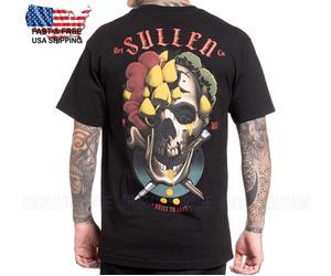 Sullen Art Collective Último De US Ajuste Estándar SCM6307 Manga Corta Hombre`S