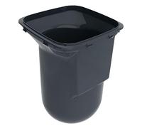 SULO Vario - Bandeja para cubos de basura para cubo de basura (reduce el volumen, ahorra dinero, apto para 120 L SULO Vario Classic & Vario Citybac, fácil montaje, agarre seguro (40 litros redondo)