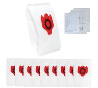 suloea-10 Bolsas Aspiradora para Miele FJM - Compatibles con Complete C1, Compact C1/C2, S2, S3, S4, S5, S6, S7 | Hyclean 3D Efficiency