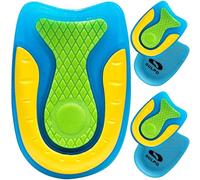 Sulpo 2 pares de almohadillas para espolones calcáneos, almohadillas de gel para el talón para aliviar la fascitis plantar, espolones calcáneos y dolor de Aquiles, talla S (36-39)
