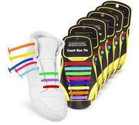 SULPO 3 Pares Cordones de Silicona Elásticos Sin Necesidad de Atar - Cordones Planos para Adultos y Ni?os
