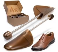 SULPO 4 Pares Zapatos de Plástico, Estiradores de Zapatos para Hombres y Mujeres, Hormas de Plástico Tamaño variable 40-44