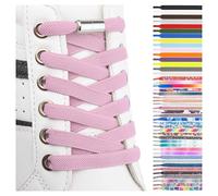 SULPO Cordones elasticos con cierre rápido de metal - Cordones elasticos zapatillas deporte - Cordones silicona sin atar para niños y adultos - Cordones converse - Cordones planos sin nudo