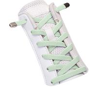 SULPO Cordones elásticos sin atar, elásticos, con cierre de metal, aguamarina, Einheitsgröße