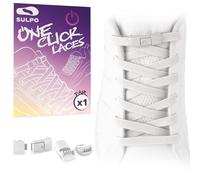 SULPO Cordones One Click planos sin atar - Cordones coloridos de cierre rápido - cordones elásticos - cordones de goma - cordones - cordones para niños y adultos