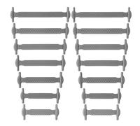 SULPO Fun Laces - Cordones elásticos de silicona, sin atar, para zapatos altos y bajos, niños y adultos