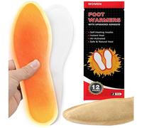 SULPO Plantillas calefactables - 6 pares de plantillas térmicas para zapatos, plantillas calefactables activadas por aire, listas para usar durante 8 horas de pies calientes - Calentadores de pies