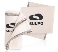 SULPO Shoe Cleaning Cloth - for Shoe Polishing - Natural Cotton - Does Not Cause Scratches - Paños de limpieza de zapatos - 2 unidades