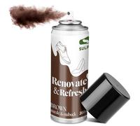 Sulpo Spray de impregnación para zapatos 200 ml - Marrón - Limpiador y cuidado de gamuza para zapatos - Protección y limpieza eficaz para gamuza