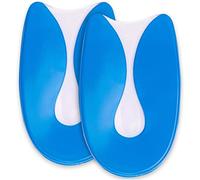 SULPO Taloneras fascitis plantar - taloneras silicona - plantilla espolon calcaneo - almohadilla talon - plantillas de gel mujer, hombre, niños - plantilla cuña talon