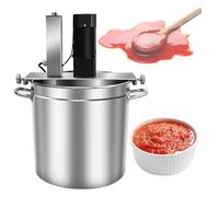 SULQING 30l/35l/40l/45l/50l/60l/70l Licuadora Automática para Mermelada︱Mezcladora para Salsa︱Batidora De Salsa De Sopa para Fondo De Olla Caliente︱Raspador Mezclador De 4 Cuchillas