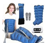 SULQING Botas Presoterapia Piernas 6 Cámaras︱Presoterapia para Casa︱ Presoterapia Piernas Y Abdomen︱Drenaje Linfático︱Favorece Una Mejor Circulación︱ Fácil Uso︱ para Piernas y Pies Cansados