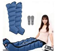 SULQING Maquina De Presoterapia para Casa︱Drenaje Linfatico Piernas︱Presoterapia para Casa Abdomen y Piernas con 6 Cámaras︱6 Cámaras Aire Presoterapia Piernas︱Compresion Piernas