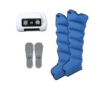SULQING Maquina Presoterapia Casa︱Botas Presoterapia Piernas︱ Masajeador De Piernas Compresion De Aire︱ Botas De Presoterapia para Piernas Completas︱ 6 Cámaras︱ Favorece & Mejor Circulación