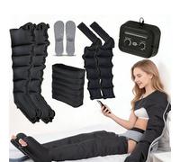 SULQING Maquina Presoterapia para Casa︱ Presoterapia Piernas︱Botas Presoterapia Piernas︱ 6 camaras Presoterapia En Casa Profesional Circulación︱ 0-240 mmHg Ajustables (Paquetes Combinados Opcionales)