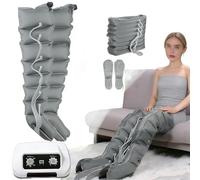 SULQING Maquina Presoterapia︱Presoterapia para Casa︱8 Cámarasde Dispositivo De Drenaje Linfático Piernas︱Drenaje Linfático ︱ por Compresión De Aire para Cintura Brazo Pierna Relajante Instrumento