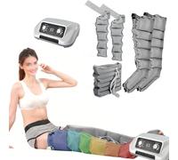 SULQING Presoterapia Piernas y Abdomen︱Drenaje Linfatico Piernas Máquina De Masaj︱Botas Presoterapia para Casa Abdomen y Piernas︱ Aparato Presoterapia para Casa︱Circulación