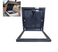 SULQING Tapa De Trampilla De Mantenimiento De Techo︱Claraboya Trampilla De Techo con Pestillo︱Casas Resistente a La Lluvia Escotilla Acceso Techo︱para Ático Patio Sótano Bodega