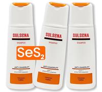 Champú anticaspa SULSENA - Champú eficaz para caspa para hombres y mujeres, ideal para cabello graso, limpieza profunda, reduce la picazón del cuero cabelludo