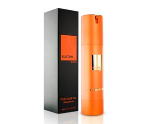 Sultan of Style Aceite de perfume Deep Force para hombre - Fragancia oriental intensa y elegante - 100% sin alcohol - Aceites esenciales para el cuidado personal - Regalos para hombre