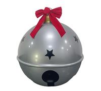 Sulxyi Bola Inflable de Navidad, fácil inflado y configuración, 23 Pulgadas, Bola Inflable Gigante de Cascabel, Colgante de Globo X Mas, diseño, Ideal para jardín, Patio, Porche