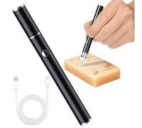 Sulxyi Cuchillos Calientes De Cerámica - Corte Inalámbrico de Velas - Pluma Eléctrica Calefactada De Cerámica,para Mujeres Hombres Profesionales Artistas Estudio Taller Salón y Despacho