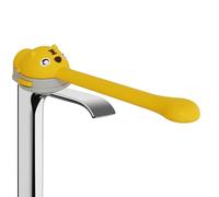 Sulxyi Extensor de mango de grifo, extensor de mango de grifo de fregadero de dibujos animados para niños pequeños, piezas de repuesto para cuello de estándar, cocina, bañera, diario, niños