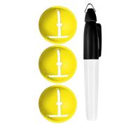 Sulxyi Marcador de pélota de Golf de precisión, Plantilla de línea, 1 Juego, Marcador de línea de Pelota de Golf, Herramienta de alineación de Pelota, Marcado de Tinta Suave, para Entrenamiento de pr