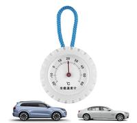 Sulxyi Medidor de temperatura para coche,Medidor Ambiente Interior - medidor de temperatura en tiempo real,para hogar, automoción, interior, exterior, invernadero, salón, apartamento, sótano