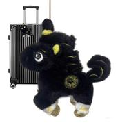 Sulxyi Peluche de Caballo | Mascota China de la Suerte Llavero para Bolso | Llavero De Peluche De Caballo De La Suerte - para Mochila Bolso Fiesta de Cumpleaños y Año Nuevo Chino Detalles de