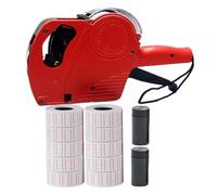 Sulxyi Pricing Tag Machine, Pricing Label, Handheld Labeling Machine, PricCe Tag Gunn, Tagging Maker, Efficient Handheld Design Versatile Labeling for Shop Office Clothing Store Supermarket