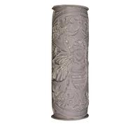 Sulxyi Rodillo de textura para arcilla, rodillo de arcilla, patrón de modelado texturizado, herramientas de cerámica, sellos con patrón de y para manualidades de cerámica hechas a mano