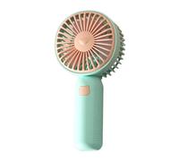 Sulxyi Ventilador portátil de mano, ventilador de mano con carga USB, ventiladores portátiles compactos de refrigeración manual para mujeres, niños, niñas, hombres