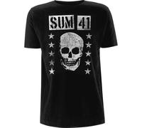 Sum 41 Grinning Skull oficial Camiseta para hombre