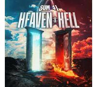 Sum 41 - Heaven :X: Hell (Black & Red with Blue Splattered Coloured) (Indie) (2 LP)