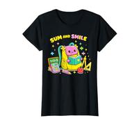 Sum and Smile - Mochila de matemáticas, diseño de Regreso a Clases Camiseta