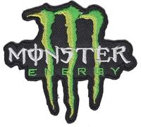 SUMA SHOP Parche bordado para planchar o coser, diseño de superhéroes de los años 80 Monster Green Claw (7,5 cm)