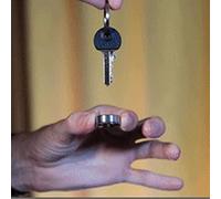 SUMAG Flite Magic Tricks Borrowed Ring to Keychain Appear Vanish Magic Magician Close up Street Illusions Gimmicks Mentalism Props