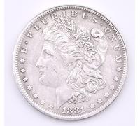 SUMAG Magietricks 5pcs Steel Morgan Dollar (Dia 1.5inch) Magietricks Stage Close-Up Magic Show Trick Requisiten Gimmick Ilusiones aparecen Vanish Coin