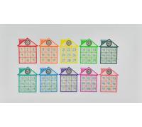 Sumando Momentos Casas ABN niños para Aprender matemáticas, Matemáticas manipulativas, Números Montessori, Juguetes Montessori matemáticas, Juego Educativo para niños de 3 a 8 años. Montessori ABN