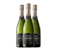 Sumarroca Brut Nature Cava Gran Reserva 75 spumoso blanco (Caja de 3 Botellas de 75 cl)