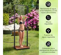 Sumatra Breeze Square Ducha de jardín