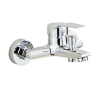 Sumeber Grifo para bañera, grifo de ducha para baño, salida de ducha de 1/2 pulgadas, cuerpo de latón de y batería de ducha resistente a los arañazos, fácil de limpiar, fácil de instalar,