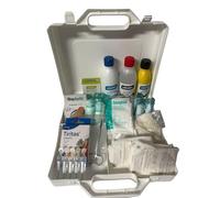 Sumedtec - Botiquín maletín Mediano Primeros Auxilios con doble cierre seguridad, Kit de Supervivencia, Militar, para Coche, Hogar, Trabajo, Campamento, Senderismo, Viajes, con Antiséptico