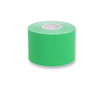 Sumedtec - Kinesiotape, Modelo Sumetape, Venda neuromuscular adhesiva, Alivio dolor muscular, Elásticas, Impermeable, Vendaje kinesiológico, Apto para múltiples zonas, Rollo, 5x5 cm VERDE