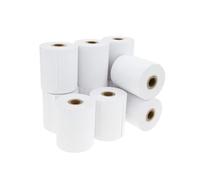 Sumedtec - Pack 10 Rollos Papel Térmico 57x40 mm | Sin BPA | Compatibles con Datáfonos, TPV, Cajas Registradoras y Básculas | Alta Sensibilidad y Bajo Residuo