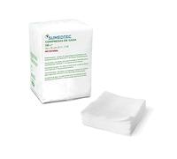 SUMEDTEC - Pack de 100 Unidades de Compresas de gasa, 8 capas de 10 cm por 10 cm, no esterilizadas.